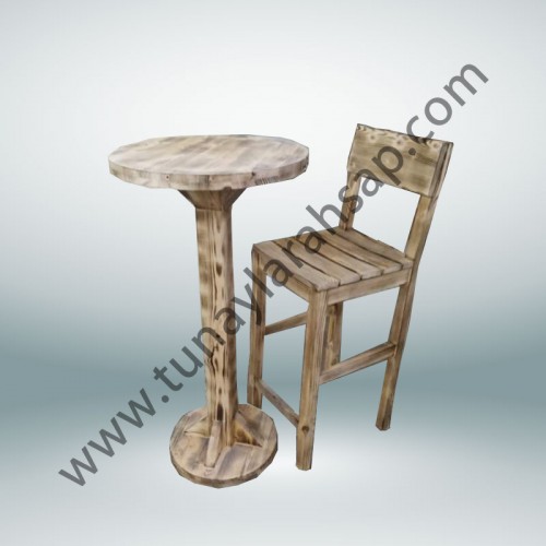 mss0027 Feray Ahşap Masa Sandalye